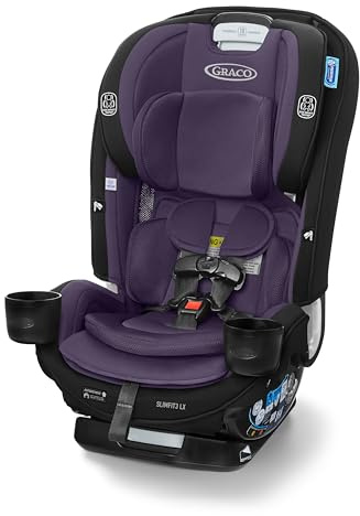 Graco® SlimFit3 LX 3-in-1 Slim Car Seat, Rear Facing, Forward Facing to Highback Booster Car Seat, Katrina