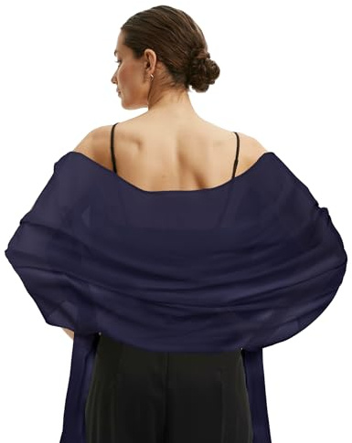 Stola Damen Festlich,Schals & Tücher Für Damen,Schals Für Damen,Stola Für Abendkleid,Chiffontücher,Pashmina Schal Damen,Schultertuch,Chiffon Schal,Schultertuch Damen Festlich,Stolen Elegante Schwarz