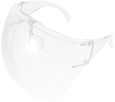 Amosfun Gafas Protectoras Grandes Transparentes Para Polvo y Viento, Gafas De Seguridad Unisex Material Pe Ligero y Cómodo, Uso Diario Entornos Laborales y Exteriores