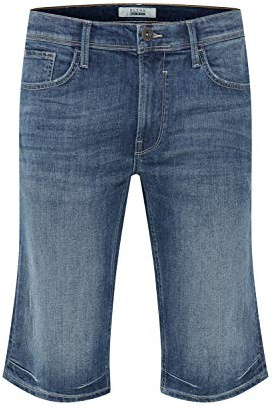 Blandning Denon herr jeans shorts kort denim byxor av stretchmaterial Regular Fit
