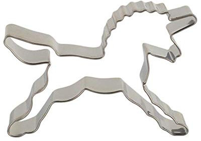 1 Unids Cabeza De Unicornio Cortador De Galletas Cortador De Fondant De Acero Inoxidable Molde De Galletas Para Hornear Molde De Galletas Herramientas De Decoración De Pasteles, 1 Pieza