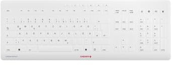 CHERRY Stream, Verkabelt & Kabellos, RF kabellos + USB, QWERTZ, Weiß (JK-8552DE-0) (4025112108662)