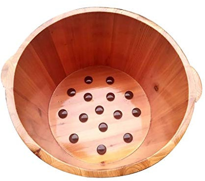 WADRBSW Sauna-Holzeimer, Spa, Sauna, Einweichen, handgefertigter Massage-Eimer, Fußbad, Fuß-Spa, Wascheimer, Füße, Bad, Becken, Badewanne. Aktuelle Vision to Pursue Happiness