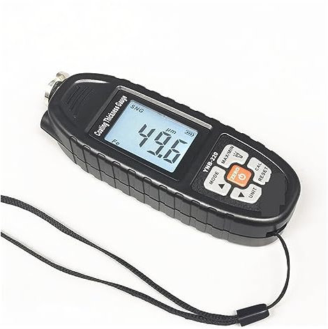 Schichtdickenmessgerät, Lackdickenmessgerät, Beschichtungsdickenmessgerät LED-Licht Autolackdickenmessgerät Metall Zink Fe & NFe & Fe+Zn YNB-220 zur Überprüfung der Originalbeschichtung des Autos