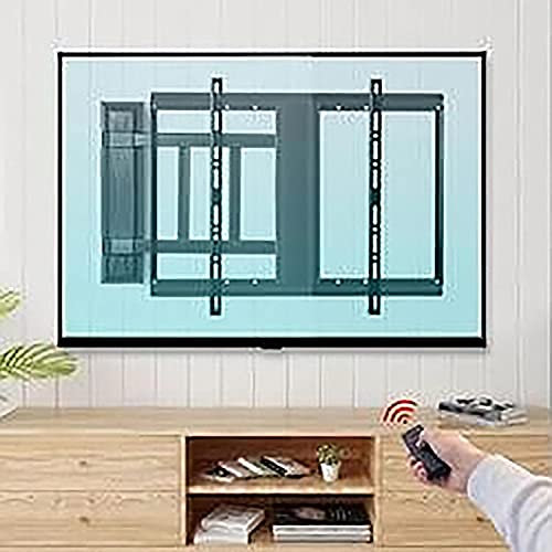 Universal TV Stand Multifunction TV Wall Mount TV Mount, Motorized TV Wall Bracket with Memory Function, 0-170° Swivel, Fits Most 32-55 Inch LCD Flat Screen TVs, with Loading 77 Lbs TV Mount TV S