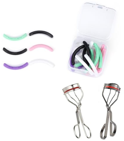 Eyelash Curler Refills Compatible with Kevyn Aucoin,Eyelash Curler Pads 24PCS,Silicone Lash Curler Refill Pads Compatible with Kevyn Aucoin,Colorful