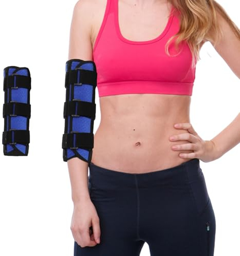 Elbow Brace for Women and Men Elbow Splint for Cubital Tunnel Syndrome Elbow Support Women Men with 3 Aluminium Strips Tennis Elbow Brace Arm Support for Ulnar Nerve Tendonitis Sports Injury Recovery