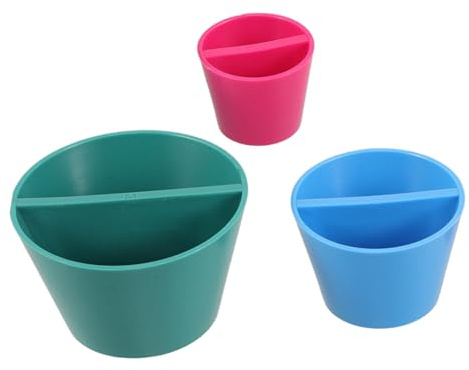 WOONEKY 3piezas Herramienta Cónica para Modelar Jarrones y Tazas de Moldes Plásticos para DIY Cerámica Alfarería Artesanía Arcilla