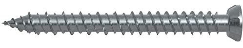 FISCHER 532941 532941 -Tornillo FiJacion Direct Schlicht Hormigon Para Carpinteria FFS 7,5 x 152 T30 (100 UD)