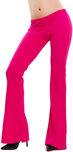 Toocool AS-2462 - Pantalones de Mujer Campana Ajustados con Forma de Elefante