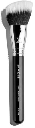 Sigma Beauty F53 Air Contour & Blush Brush – Pinceau biseauté pour fard à joues et poudre bronzante – Application professionnelle sans traces et couvrance légère à moyenne – 1 pinceau