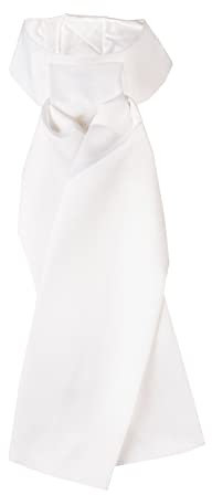 Horka Plastron Damen 38-42 cm Satin weiß