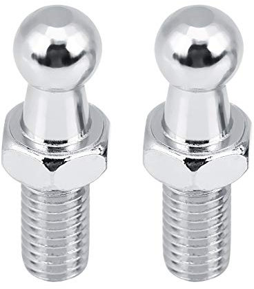 Boulon à goujon à bille Kuuleyn, 2 pièces 10mm M8 boulon à goujon à bille d'acier inoxydable de voiture, pour béquille à gaz capot à extrémité