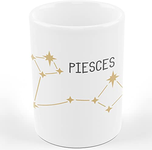 AL PRODUCTION Tazza Pesci - Segno Zodiacale -Idee Regali Divertenti e Originali -Tazze di caffè eTè