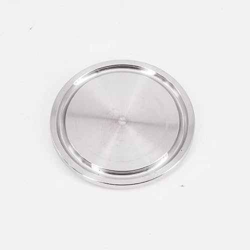 MOZTO 1 Stück Tri-Clamp-Ferrulenkappe, 0,5 0,75 1 1,5 2 2,5 3 3,5 4 4,5 5 6 Tri-Clamp SUS 304 Edelstahl Sanitär TC Blindabdeckung Endkappe Hausgebrauter Wein (Size : 34mm)