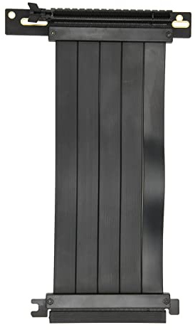 Câble D'extension PCIE 4.0 X16, Câble D'extension de Carte Graphique 25,6 Go Câble D'extension de Carte Graphique PCIE 4.0 X16 Haute Vitesse, Plug and Play (50cm)