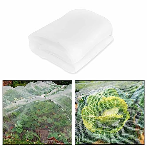 Filet Anti-Insectes Protection Potager et Jardin - Voile Protection Fraisier 3x10M