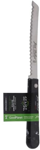 Jean Dubost - Couteau à tomates Sense 11 cm noir