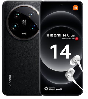 Xiaomi 14 Ultra – Smartphone 16+512 GB - Black (UK Version and 2 Year Warranty)