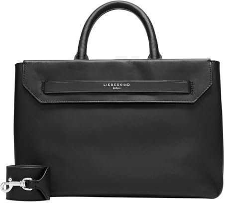 Liebeskind Berlin LORA CALF OPTIC BUSINESS BAG M, black M