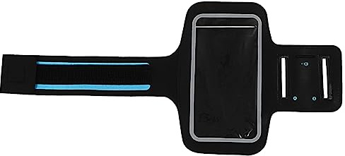 Gadpiparty Brazalete Deportivo para Teléfono Cinturón Ajustable Funda Transpirable para Brazo Adecuado para Caminar y Bicicleta