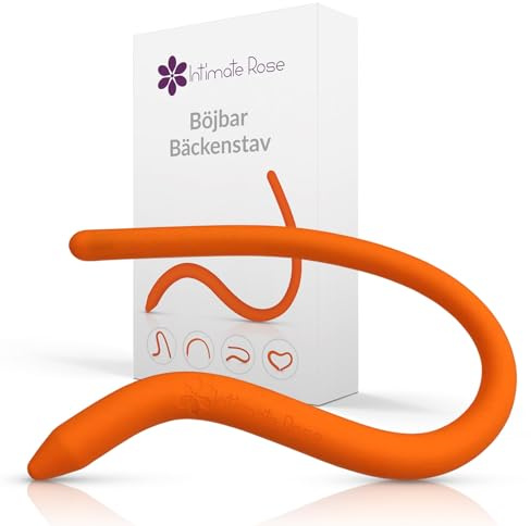 Bendable Pelvic Wand Massager - Flexible Pelvic Floor Muscle Trigger Point Relaxer - Perineal Massage Tool for Pelvic Physical Therapy & Pain Relief, BPA-Free, Latex-Free, Adjustable