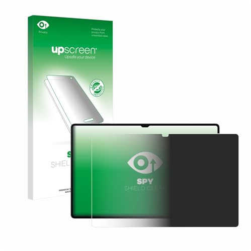 upscreen Blickschutzfolie für Samsung Galaxy Tab S10 Ultra WiFi | Anti-Spy Displayschutz Made in Germany Privacy Screen Protector Sichtschutz Blaulichtfilter Klare Folie