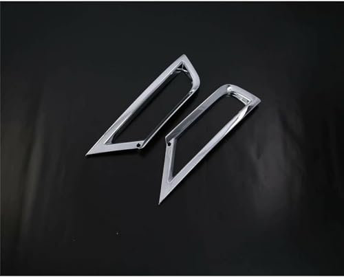 YPZJXQXQ Auto Zierleiste Exterieur Zubehör für Vw T-ROC TROC 2017 2018 2019 2020 2021 Front Bumper,Für Stoßstangenschutz Nebelschlussleuchte Fensterleisten Türleisten