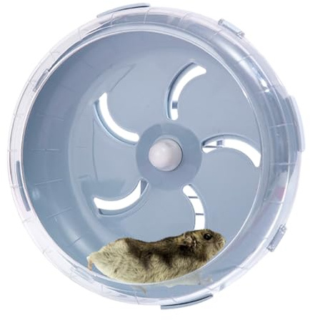 Rueda para Correr para hámster,Ruedas de Ejercicio para Animales pequeños,Rueda de Ejercicio para Correr silenciosa -Accesorios para Jaula de hámster para hámsters u Otros Animales pequeños, Rueda de