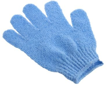 Ipetboom Exfoliating Bath Gloves 2pcs Nylon Shower Scrub Gloves Body Scrub Exfoliator for Men Women Kids for Shower Use