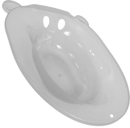 BESTYASH Sitzbadewanne Für Toilettensitz Aus Kunststoff Sitzbad Zur Pflege Geburt Gegen Hämorrhoiden Robust Und Einfach Zu Reinigen