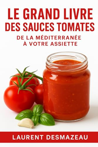 LE GRAND LIVRE DES SAUCES TOMATES: Sauces tomates maison pour pâtes, pizza, cuisine italienne, cuisine méditerranéenne et recettes rapides