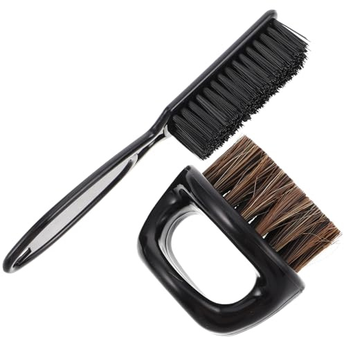 VILLCASE Kopfhautbürste Für Männer Bartbürste Mit Kopfhautkratzer Barbier-knöchelbürste Gesichtshaarbürste Bartbürste Für Bartwechsel Individuell Anpassbare Borstenbürste Toupierbürste Zum