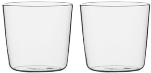 Angoily Glass Cold Water Jug Lid 2 Pack 120ml Heat Resistant | Design, Classic Elegant Style, for Iced Tea and Water Use, Living Room or Bedroom