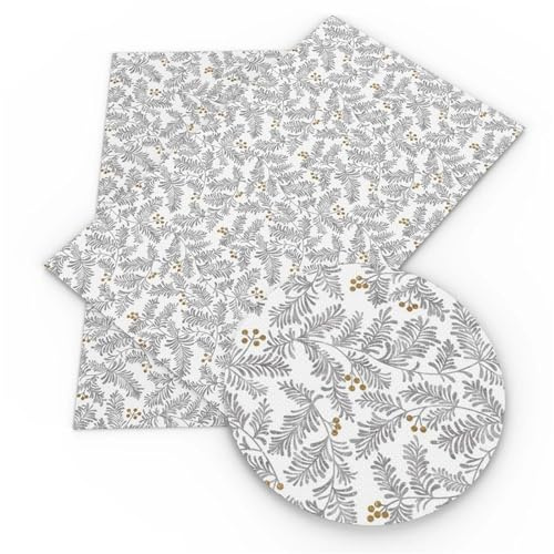 Nähstoffbündel aus Polyester, Baumwolle, bedrucktes Stoffblatt, handgefertigtes Material, Bastelbedarf, Heimtextilien, Patch, 50 x 145 cm, Quilt-Baumwolle (1116397, reine Baumwolle)