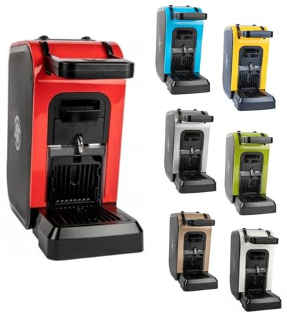 Caffe' Carioka Macchina Caffè Spinel Ciao per Cialde ESE 44 mm – Compatta e Professionale, Serbatoio 1L, Energy Saving, Struttura Robusta, Uso Casa e Ufficio