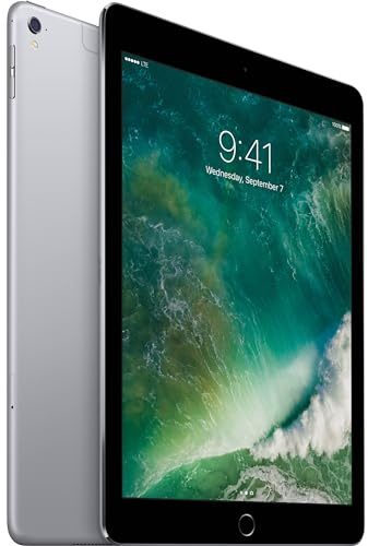 Apple iPad Pro 9.7-inch, 128GB, Wi-Fi + 4G LTE Cellular, Space Gray (Renewed)