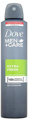 6er Pack - DOVE Men+Care Deospray Extra Fresh - 250 ml