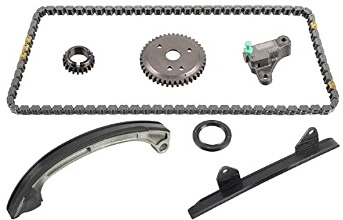 febi bilstein 108827 Steuerkettensatz für Nockenwelle, mit Gleitschienen und Kettenspanner, 1 Stück