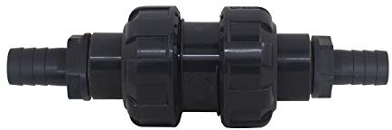 Clapet anti retour a boule clapet antiretour en pvc valve unidirectionnelle soupape vidange piscine