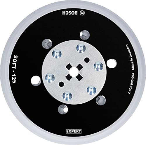 Bosch 1x Plato de lija EXPERT Multihole Universal, 125 mm | Ø 125 mm, Professional Accesorios Lijadora excéntrica