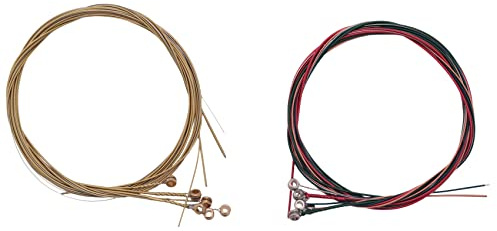MSCHENZW 2 SäTze mit 6 Gitarren Saiten Saite für das Werkzeug zum Wechseln Akustik Gitarre