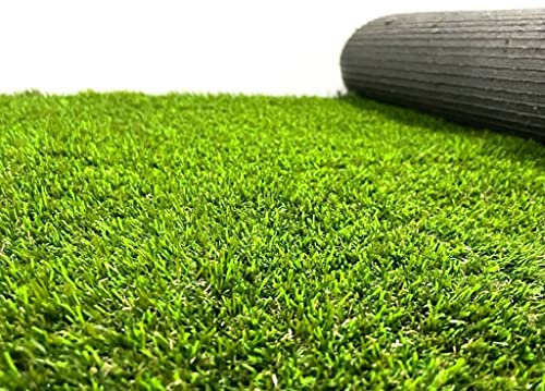 Mugar- Césped Artificial Modelo Venezia - Césped de 40 Milímetros de Altura y 24500 Puntadas - Disponible en Rollos de Tres Medidas (2x4 metros)