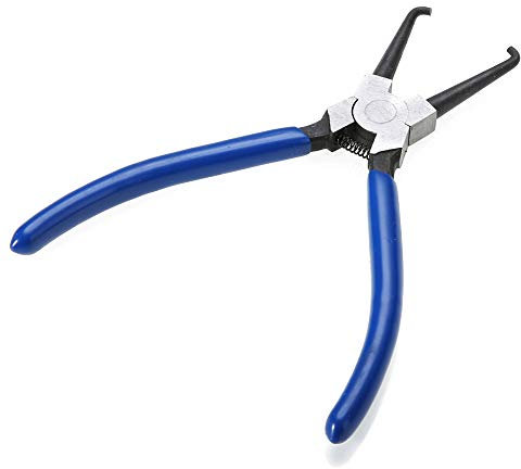 Pinza per tubi del carburante, 17,5 cm, pinza di serraggio per giunti antiruggine, pinza a sgancio rapido, strumento di rimozione per manutenzione auto