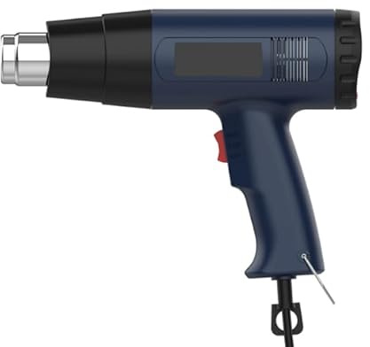 HUIZHITENGDA 2500W 220V Electric Industrial Grade Heat Hot Air Gun Portable Adjustable Temperature Heat Gun Can Be Applied in Soldering, Welding PVC,110V