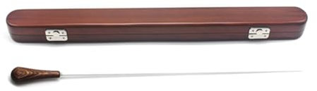 QUR High-End Cloud Mountain Wood Dirigenten-Koffer, Musik-Dirigieren-Box
