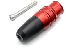 WKXTECZT Motorrad Rahmen Sturzpads Für Z1000 Z1000R Z1000SX Z125 Z250 Z250SL Z300 Z400 ZG1000 Motorgehäuse Schiebeschutz Motorrad Slider(ROT,A)