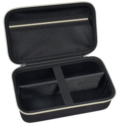 Bolsa para cortapelos Jack & Rose Set para hombre, cortapelos y barba, caja de almacenamiento (solo caja de almacenamiento) -Cremallera dorada