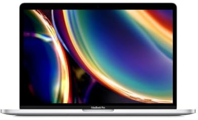 Apple MacBook Pro, 2020 con Intel Core i7 y Touch Bar (13-Pulgadas, 16GB de RAM, 512GB SSD de Almacenamiento) QWERTY Español Plata (Reacondicionado)