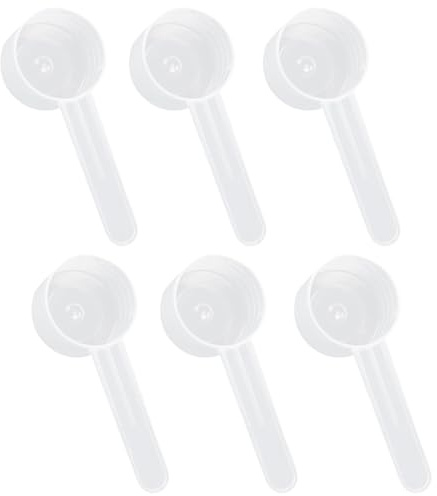 XPEX 6 PCS 20ml cucchiaio dosatore cucchiai dosatori Cucchiaio dosatore da 10g cucchiaio bilancia digitale